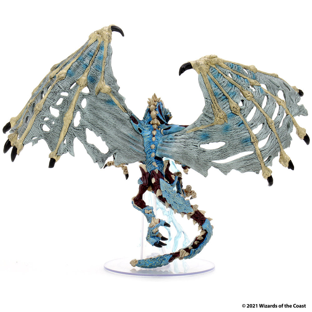 D&D: Icons of the Realms - Boneyard Premium Set - Blue Dracolich (ONLINE ORDER ONLY)