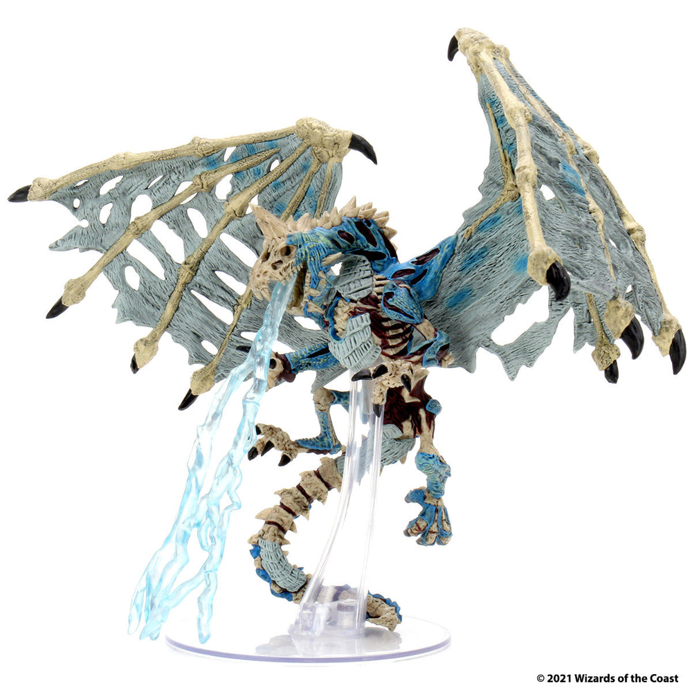 D&D: Icons of the Realms - Boneyard Premium Set - Blue Dracolich (ONLINE ORDER ONLY)