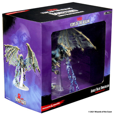 D&D: Icons of the Realms - Boneyard Premium Set - Blue Dracolich (ONLINE ORDER ONLY)