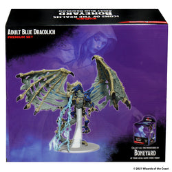 D&D: Icons of the Realms - Boneyard Premium Set - Blue Dracolich (ONLINE ORDER ONLY)