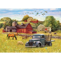 Blue Truck Farm 35 Piece Tray Jigsaw Puzzle Cobble Hill (ONLINE ORDER ONLY)