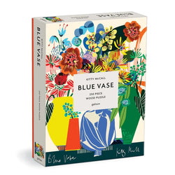 Blue Vase by Kitty McCall 250 Piece Wood Jigsaw Puzzle Galison (ONLINE ORDER ONLY)