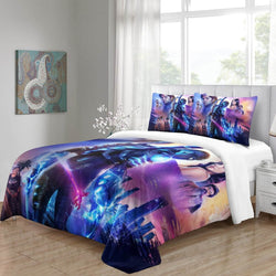 Blue Beetle Bedding Set Quilt Duvet Cover Without Filler (Online Order Only)