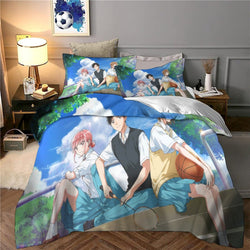 Blue Box Bedding Set Pattern Quilt Cover Without Filler (Online Order Only)