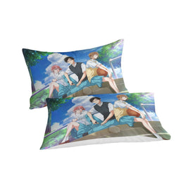 Blue Box Bedding Set Pattern Quilt Cover Without Filler (Online Order Only)