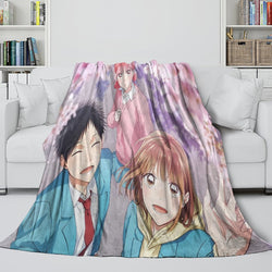 Blue Box Blanket Flannel Fleece Throw Room Decoration (Online Order Only)