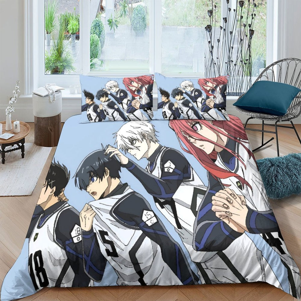 Blue Lock Bedding Set Duvet Cover Without Filler (Online Order Only)
