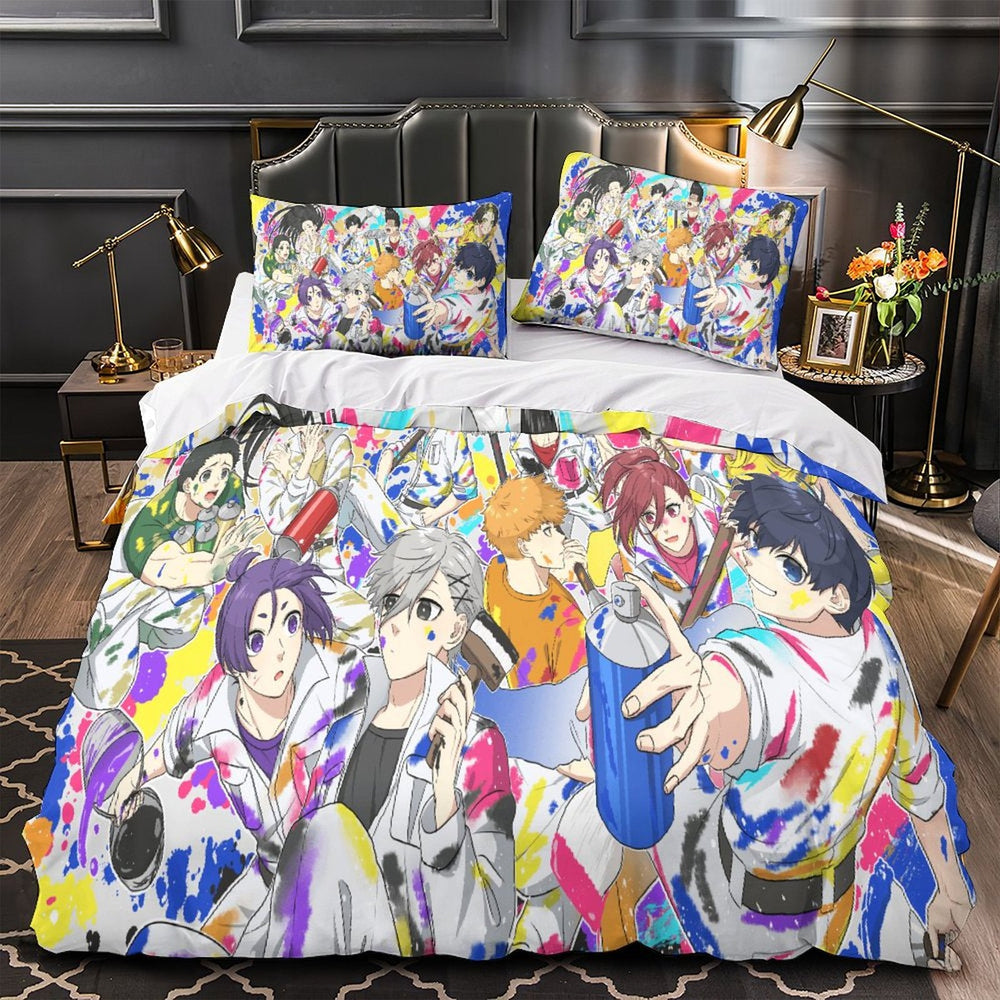 Blue Lock Bedding Set Duvet Cover Without Filler (Online Order Only)