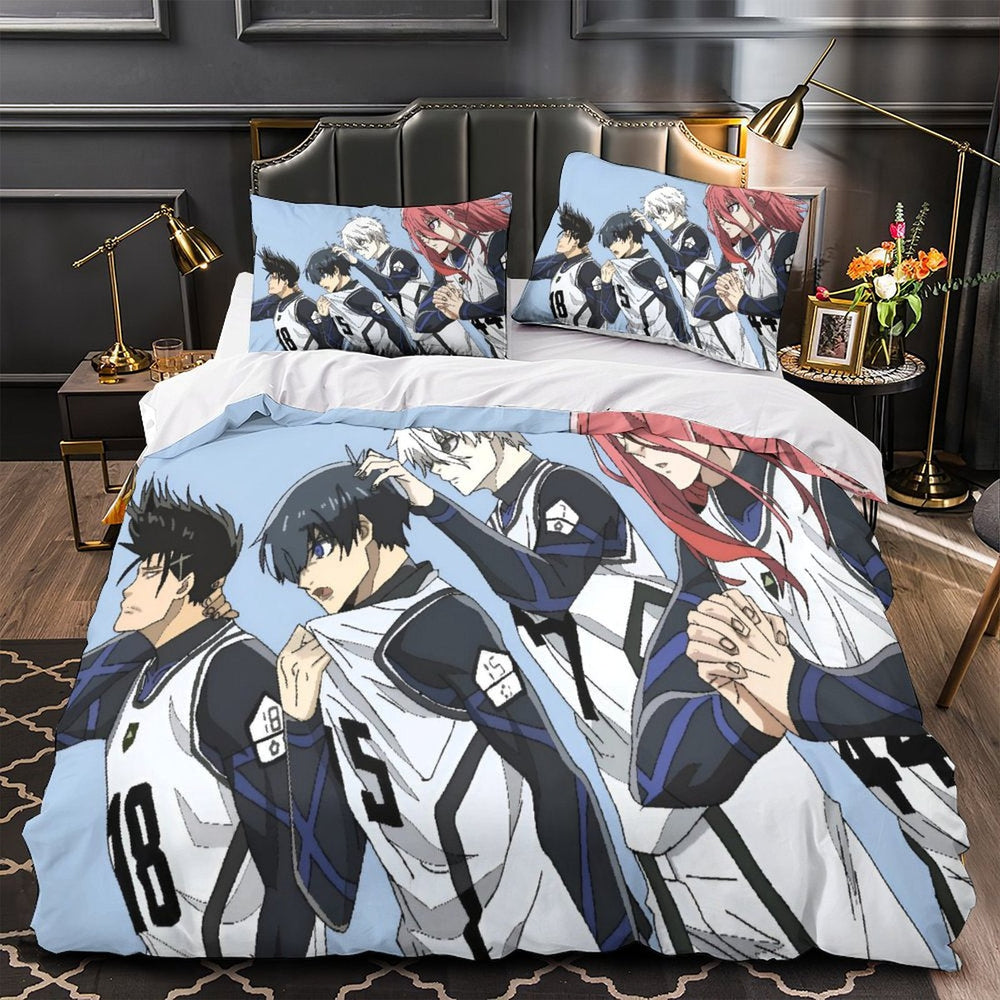 Blue Lock Bedding Set Duvet Cover Without Filler (Online Order Only)