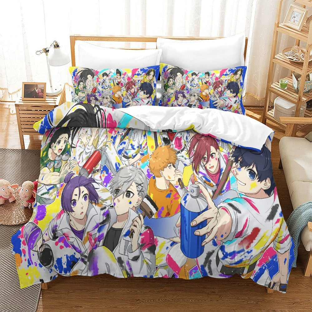 Blue Lock Bedding Set Duvet Cover Without Filler (Online Order Only)