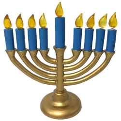 Hanukkah Menorah and Dreidel Bobbles (ONLINE ORDER ONLY)