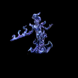 Turbo Dork: TurboShift Acrylic Paint - Blue Raspberry