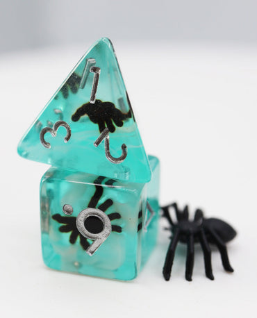 Blue Tarantula RPG Dice Set (ONLINE ORDER ONLY)