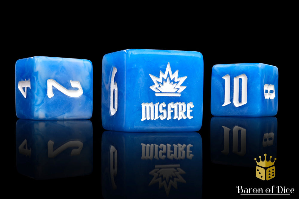 Blue Emperor Artillery Dice (ONLINE ORDER ONLY)