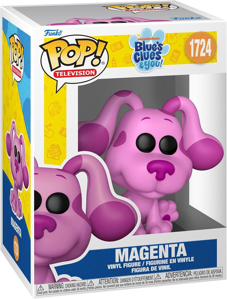 Blue's Clues & You! Magenta Funko Pop! Vinyl Figure #1724 with Funko Protector (ONLINE ORDER ONLY)