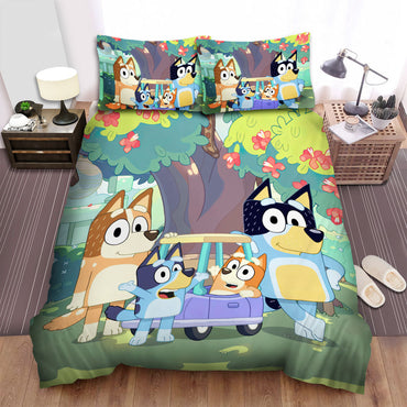 Bluey Bedding Set Quilt Cover Room Decoration (Online Order Only)