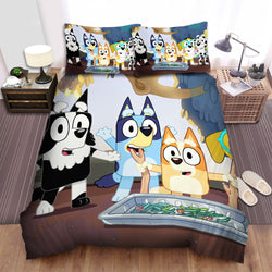 Bluey Bedding Set Quilt Cover Room Decoration (Online Order Only)
