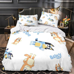 Bluey Duvet Cover Kids Bedding Set Without Filler Room Decoration (ONLINE ORDER ONLY)