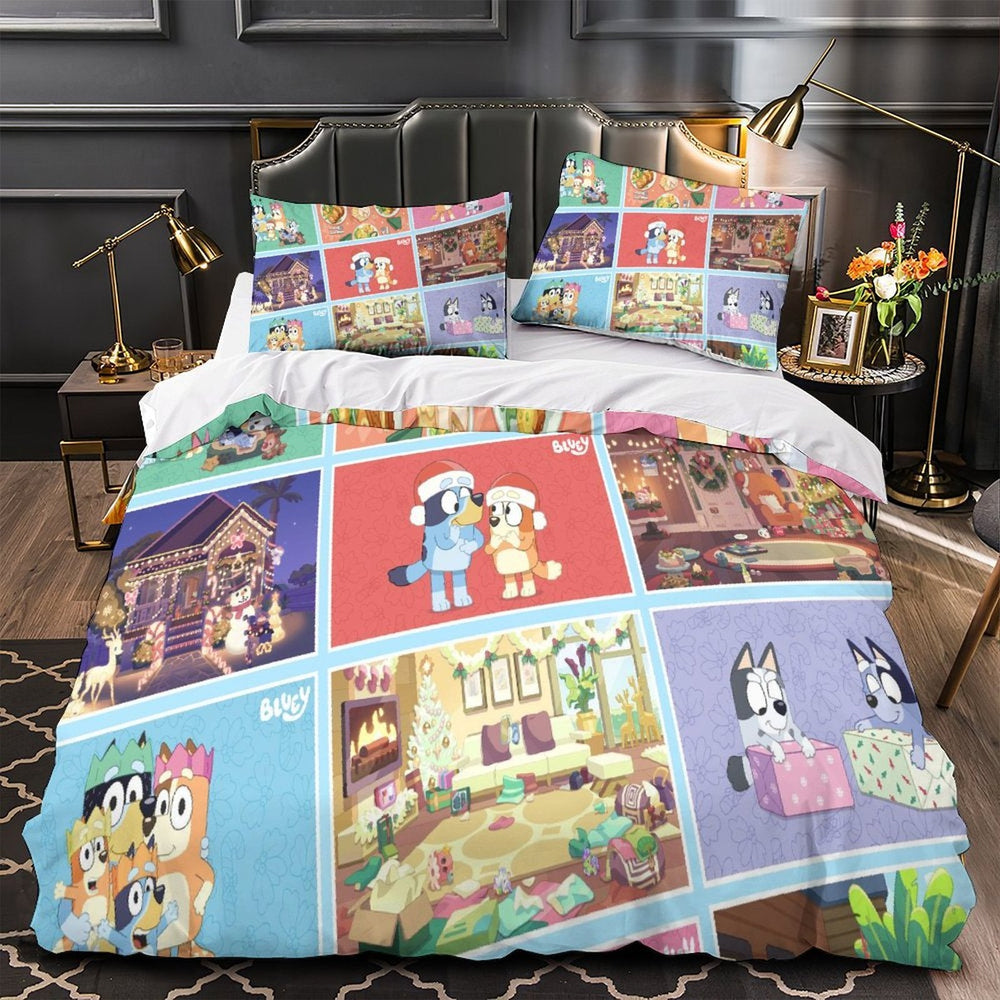 Bluey Duvet Cover Kids Bedding Set Without Filler (ONLINE ORDER ONLY)