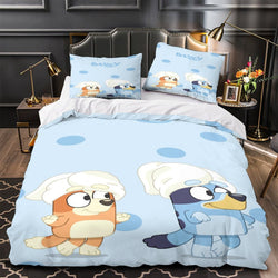 Bluey Duvet Cover Pattern Bedding Set Without Filler (ONLINE ORDER ONLY)