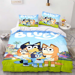 Bluey Bedding Set Quilt Cover Without Filler (Online Order Only)