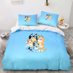 Bluey Pattern Bedding Set Quilt Cover Without Filler (Online Order Only)