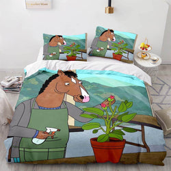 BoJack Horseman Bedding Set Quilt Duvet Cover Bedding Sets (Online Order Only)