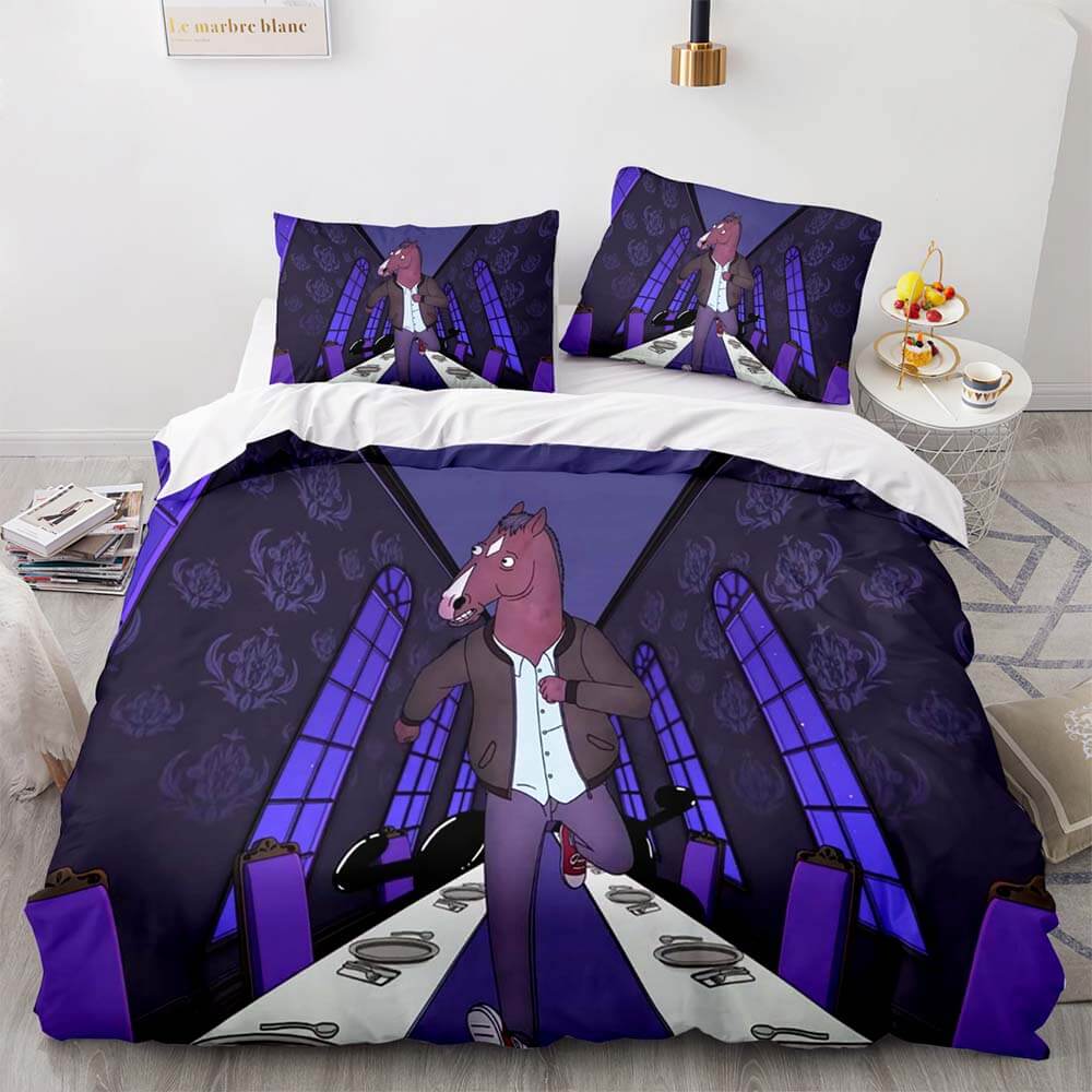 BoJack Horseman Bedding Set Quilt Duvet Cover Bedding Sets (Online Order Only)