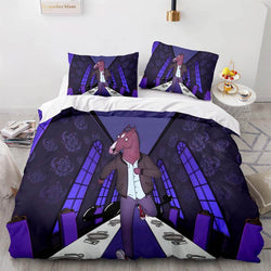 BoJack Horseman Bedding Set Quilt Duvet Cover Bedding Sets (Online Order Only)