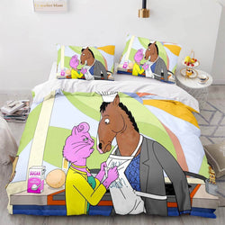 BoJack Horseman Bedding Set Quilt Duvet Cover Bedding Sets (Online Order Only)