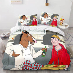 BoJack Horseman Bedding Set Quilt Duvet Cover Bedding Sets (Online Order Only)