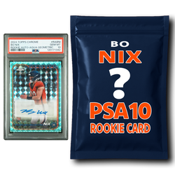 Bo Nix PSA 10 Graded Football Rookie Card Mystery Pack