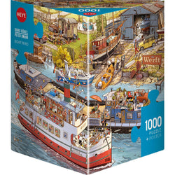 Boatyard by Doro Göbel & Peter Knorr 1000 Piece Jigsaw Puzzle Heye (ONLINE ORDER ONLY)