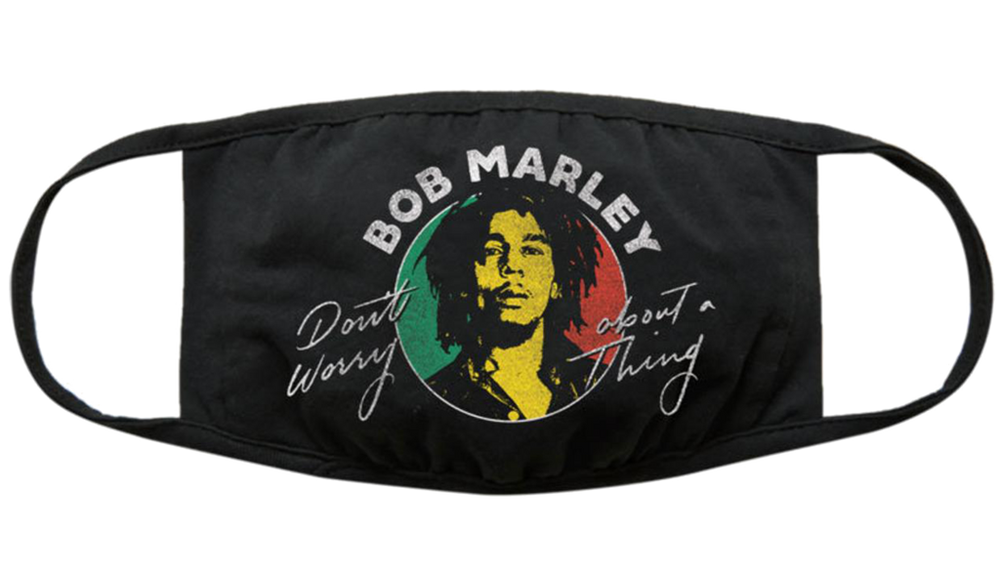 Bob Marley Face Covering [Apparel] (ONLINE ORDER ONLY)