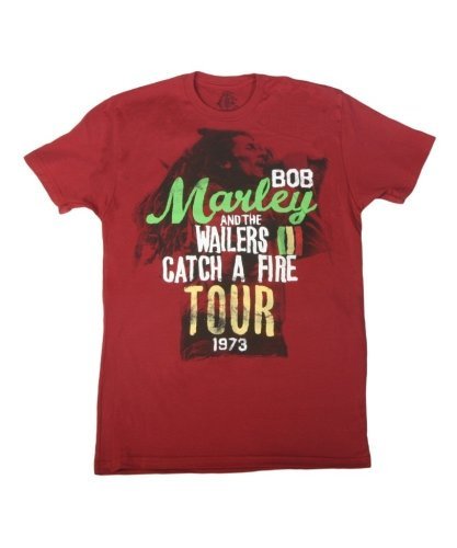Zion Rootswear Bob Marley Caf Tour Red M [T-Shirt] (ONLINE ORDER ONLY)