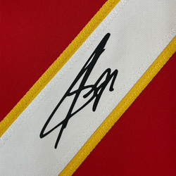 Framed Facsimile Autographed Sergei Bobrovsky 35x39 Florida Red Reprint Laser Auto Hockey Jersey (ONLINE ORDER ONLY)