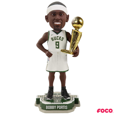 Milwaukee Bucks 2021 NBA Champions Bobbleheads (ONLINE ORDER ONLY)