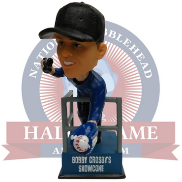 Bobby Crosby Snow Cone Catch Bobblehead (ONLINE ORDER ONLY)