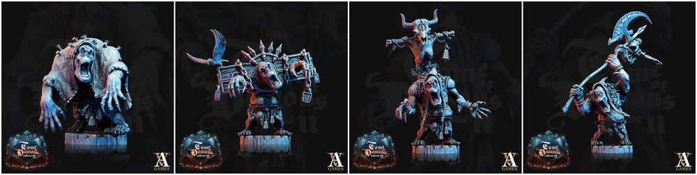 3D Printed Archvillain Games Tome of Demons Vol. II - Bodach 28mm 32mm D&D (Online Only)