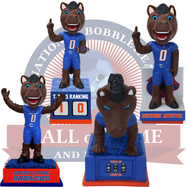 Buster Bronco Boise State Broncos Mascot Bobbleheads (Presale) (ONLINE ORDER ONLY)