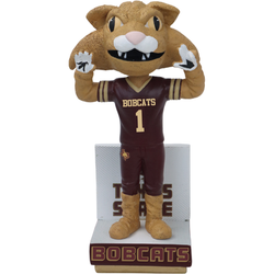 Boko the Bobcat Texas State Bobcats Mascot Bobblehead (ONLINE ORDER ONLY)