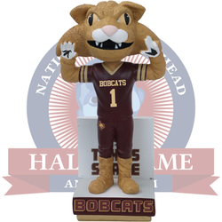 Boko the Bobcat Texas State Bobcats Mascot Bobblehead (ONLINE ORDER ONLY)