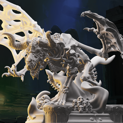 3D Printed Nafarrate Skeletons Army Bone Dragon Set 28mm 32mm D&D (Online Only)