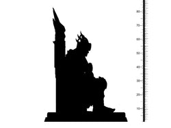 3D Printed Clay Cyanide Mortisbane Revenants - Vyrkos Boneblade Commander 28mm 32mm D&D (Online Only)