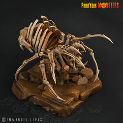 3D Printed Print your Monster The Ancient Bones Pack - Bone Spiders 28mm 32mm D&D (Online Only)