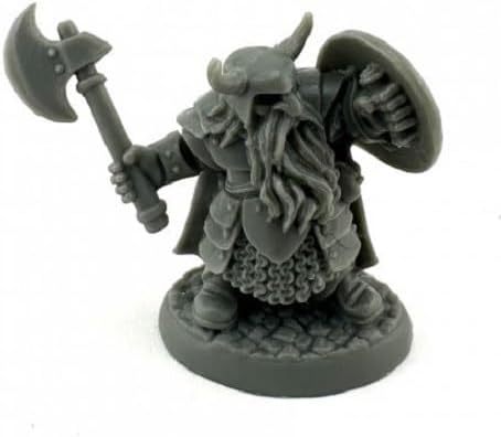 Bones Black: Borin Ironbrow, Dwarf Fighter (ONLINE ORDER ONLY)