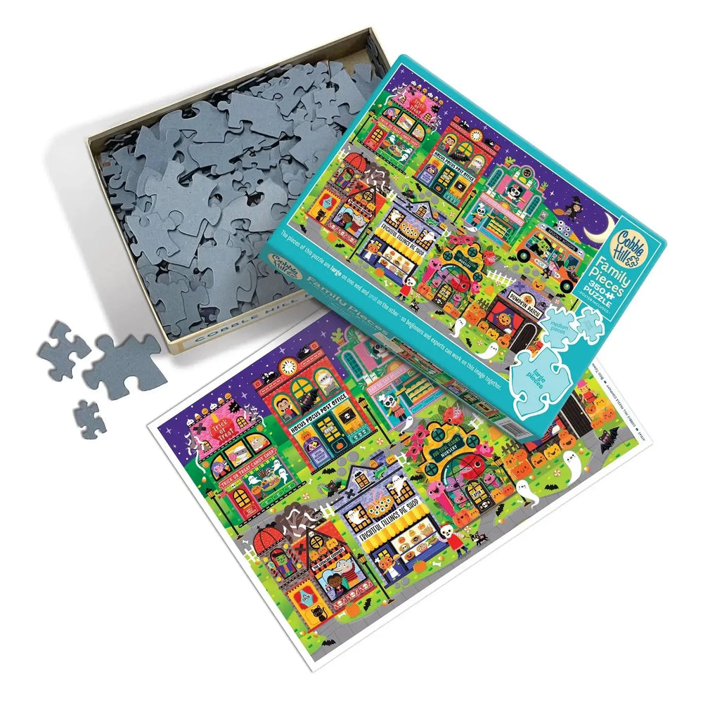 Boo Town 350 Piece Family Jigsaw Puzzle Cobble Hill (ONLINE ORDER ONLY)