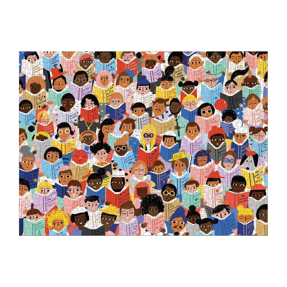 Book Club 1000 Piece Jigsaw Puzzle Galison (ONLINE ORDER ONLY)