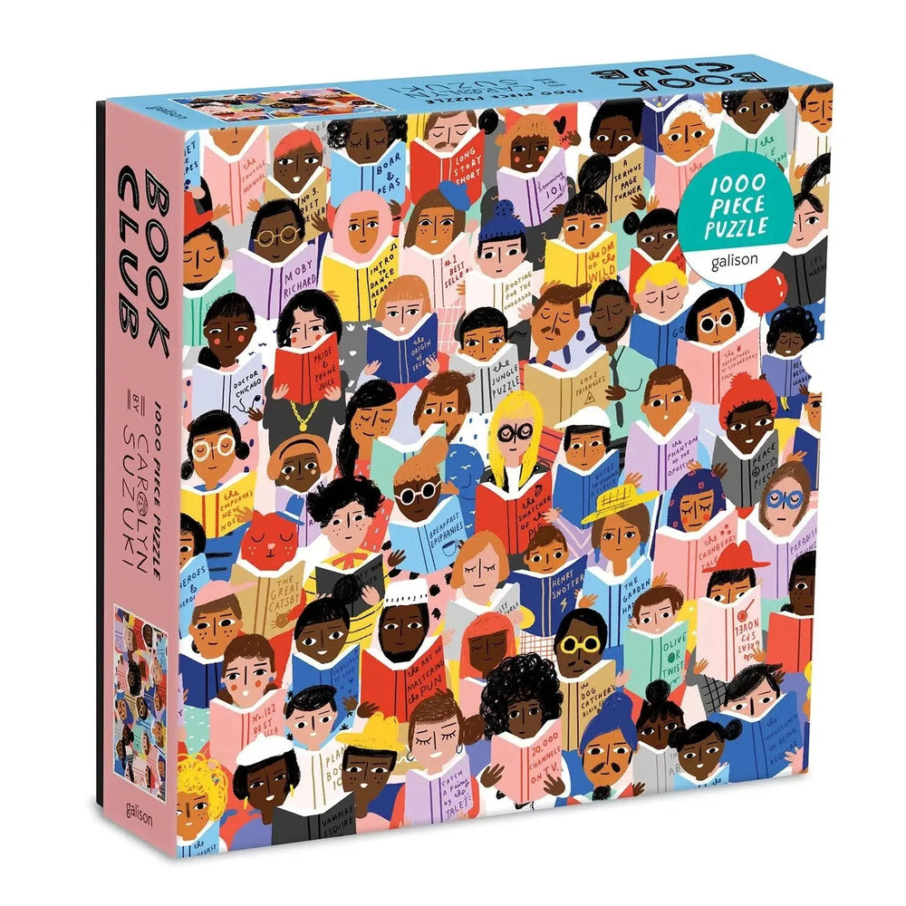 Book Club 1000 Piece Jigsaw Puzzle Galison (ONLINE ORDER ONLY)