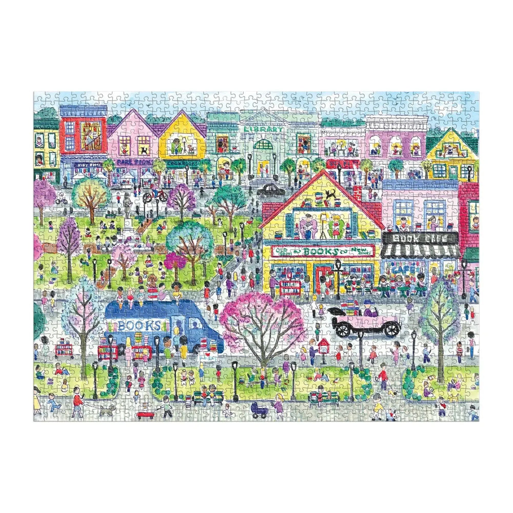 Book Town 1000 Piece Jigsaw Puzzle Galison (ONLINE ORDER ONLY)